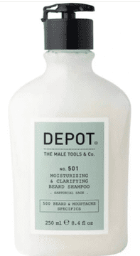 DEPOT Šampon za brado št. 501 Sartorial Sage 250 ml