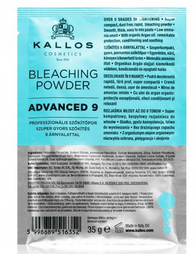 Kallos Advanced 9 belilni prašek 35 g