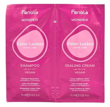 Fanola Wonder Color Locker šampon in krema 2x15 ml