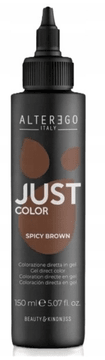 Alter Ego ALTEREGO Just Color gel za direktno barvanje v pikantno rjavi barvi 150 ml