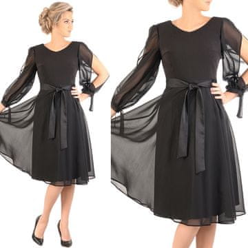 Obleka Laura 52, obisk poroke, obhajilo, elegantna