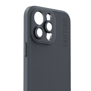 Ovitek za kamero ShiftCam z nastavkom za objektiv - zaščitni ovitek z nastavkom za objektiv za iPhone 15 Pro Max s podporo za polnjenje MagSafe (temno rjava)