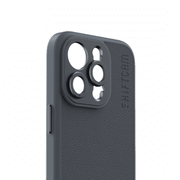 Ovitek za kamero ShiftCam z nastavkom za objektiv - zaščitni ovitek z nastavkom za objektiv za iPhone 15 Pro s podporo za polnjenje MagSafe (temno rjava)