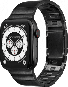 Laut LINK 2.0 - zapestnica za Apple Watch 42/44/45/49 mm (črna)