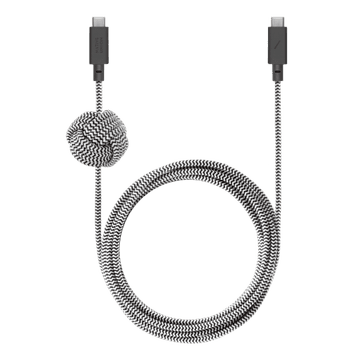 DE Native Union Anchor Cable 240W - USB-C - USB-C kabel, 3 m (zebra)