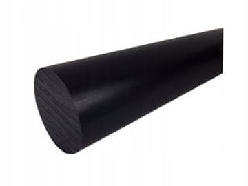 Poliamidni valjček 140x1000mm PA6+MoS2 črne barve