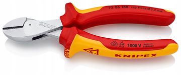 Knipex STRANSKI REZALNI KLEŠČI X-CUT 160 MM, ROČICA Z VISOKIM RAZMERJEM