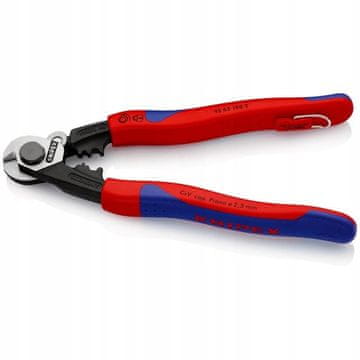 Knipex KOVANE JEKLENE ŠKARJE ZA VRV 190 MM.