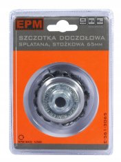 STOŽČNA KRTAČA 65 MM ZN