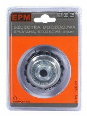 STOŽČNA KRTAČA 65 MM ZN