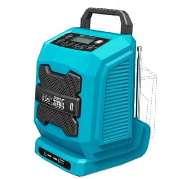 DEDRA BLUETOOTH BATERIJSKI RADIO 18V USB SAS