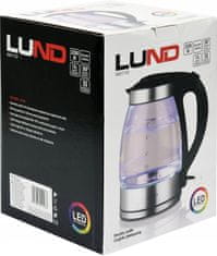 Lund ELEKTRIČNI STEKLENI GRELNIK LED 1,8 L