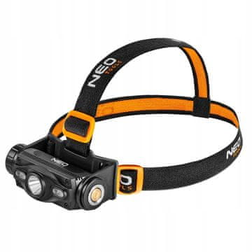 NEO TOOLS USB POLNILNA NAGLAVNA SVETILKA 1000 LM