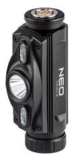 NEO TOOLS USB POLNILNA NAGLAVNA SVETILKA 1000 LM