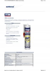 TITAN UNIVERZALNI SILIKON 280 ML RJAV