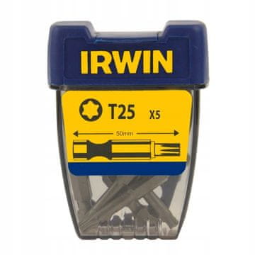 Irwin TORX BITI 1/4' DOLGI 50 MM 5 KOSOV T25