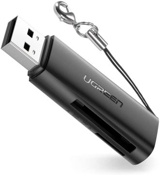 Ugreen Čitalec kartic SD/microSD USB 3.0 - box