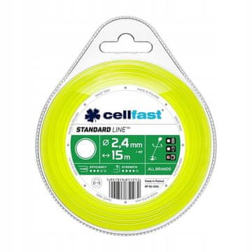 Cellfast OKROGLA NIT ZA KOSILNICO 2,4 MM 15 M
