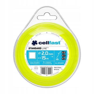 Cellfast KVADRATNA NIT ZA KOSILNICO 2,0 MM 15 M