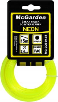 OKROGLA NEONSKA NIT ZA KOSILNICO 2,4 MM 15 M