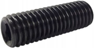 Eneron Vijak M6x20 brez glave, črne barve, DIN 913, 250 kosov.