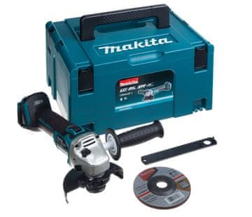 Makita AKUMULATORSKI KOTNI BRUSILNIK 125 MM 18 V 0*AH LI-LO MAKPAC