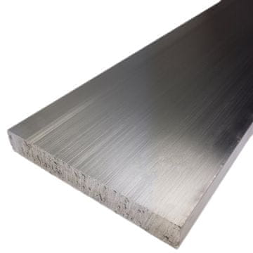 Almika Aluminijasta ploščata palica 100x10 1000 mm