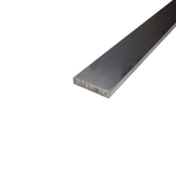 Almika Aluminijasta ploščata palica 25x5 2000 mm