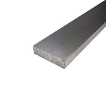 Almika Aluminijasta ploščata palica 40x10 1000 mm