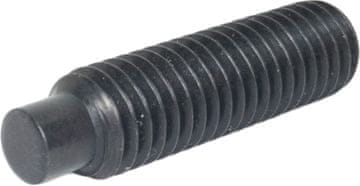 Vijak M4x12 brez glave, črn, DIN 915, 20 kosov