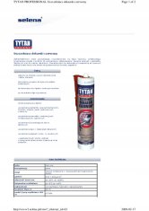 TYTAN TESNILNA MASA ZA STREHE 310 ML RDEČA