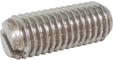 Vijak brez glave, črn M3x10 DIN 551 10 kosov