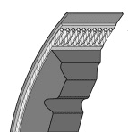 Contitech Zobati jermen AVX 10x650 La Continental