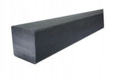 Valjana jeklena kvadratna palica 12x12, dolžina 1000 mm