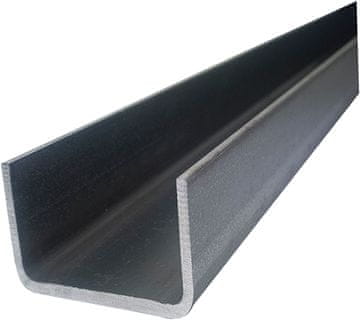 Jekleni kanal z/g 40x40x3 dolžine 1000 mm (100 cm)