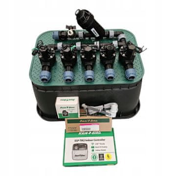 Komplet s 5 postajami Rain Bird - TM2, LNK, RSD, filter, PE 20