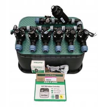 Komplet s 6 postajami Rain Bird - TM2, LNK, RSDBEX, filter, PE 20