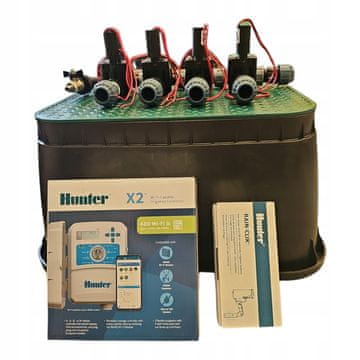 Hunter 4-delni komplet: razdelilnik s kompresorjem, X2, Rainclik, karter, PE 20