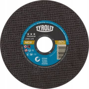 Disk 125x1x22.23 TYROLIT LONGLIFE