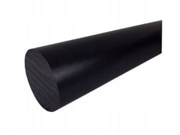 Poliamidni valjček Ø 20x1000 mm PA6+MoS2 črne barve