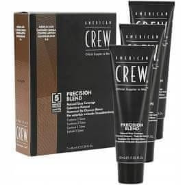 American Crew Precision Blend srednje pepelnate barve 3x40ml