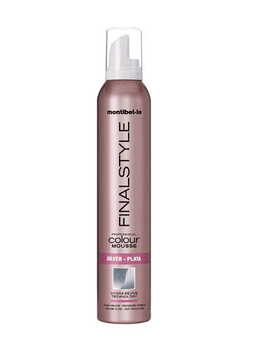 Montibello Finalstyle barvna pena srebrna 320 ml