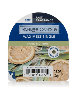 Yankee Candle Classic vosek žajbelj in citrusi 22 g