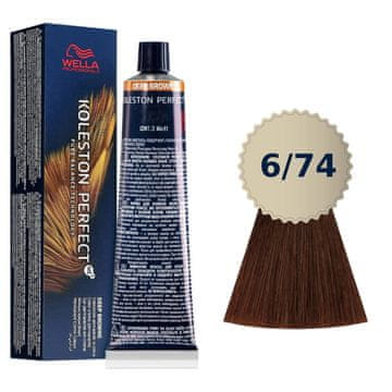 Wella Koleston Me+ barva za lase 6/74 60 ml
