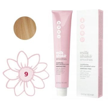 Milk Shake Barva za lase Smoothies poltrajna 9, 100 ml