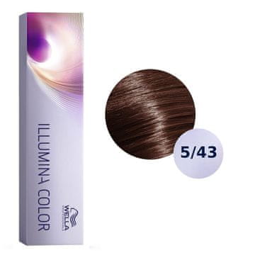 Wella Barva za lase Illumina Color 5/43 60 ml