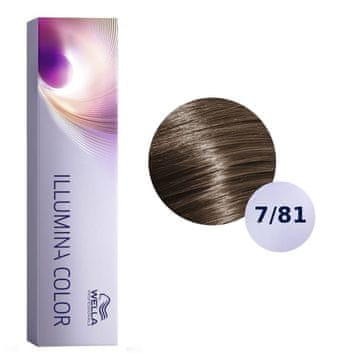 Wella Barva za lase Illumina Color 7/81 60 ml