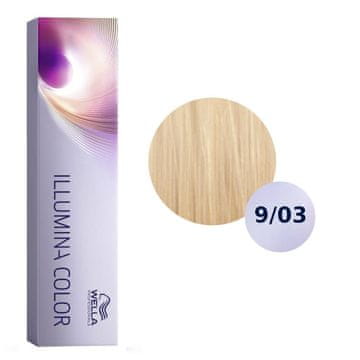 Wella Barva za lase Illumina Color 9/03 60 ml