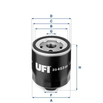 UFI 23.453.00 OLJNI FILTER