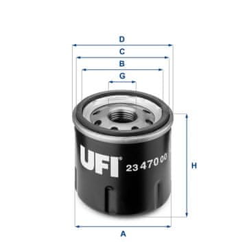 UFI 23.470.00 OLJNI FILTER